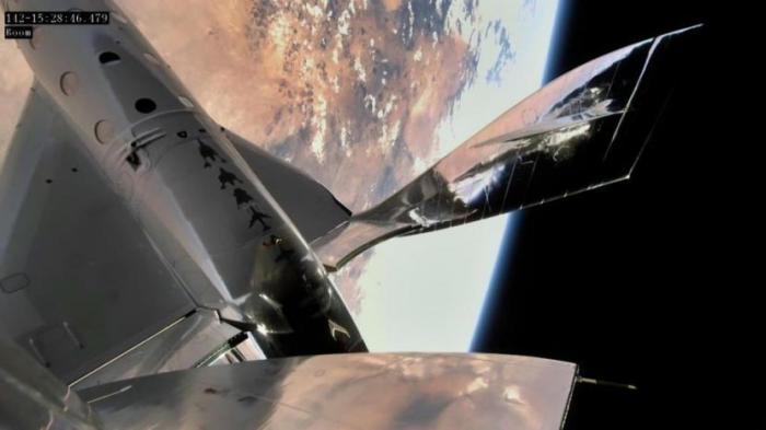 angkasa luar pertama galactic penerbangan pesawat pemandangan luncurkan republika